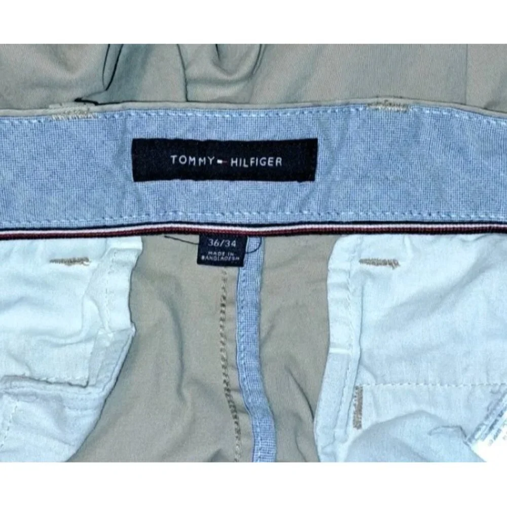 Tommy Hilfiger Beige Pants Size 36x34 Dress Pants